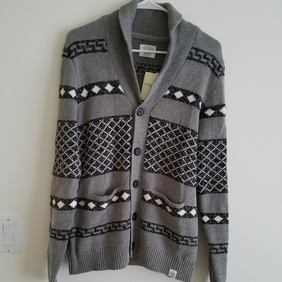 Lucky Brand Other - Lucky Brand Men's Aztec Shawl Cardigan, Small